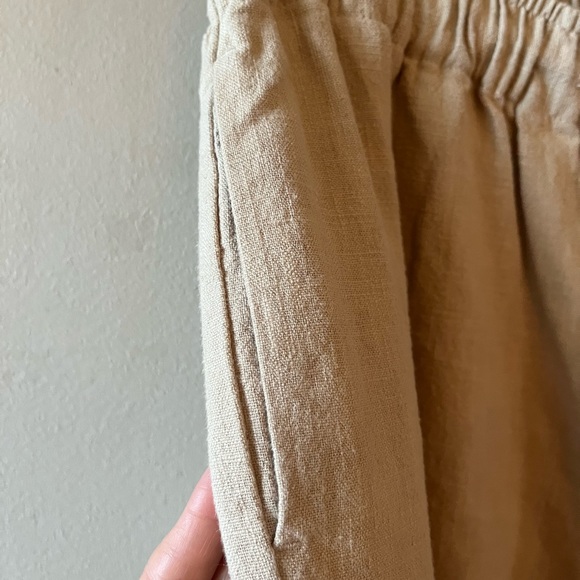 Oak+Fort LINEN DRAWSTRING PANTS - Picture 3 of 6